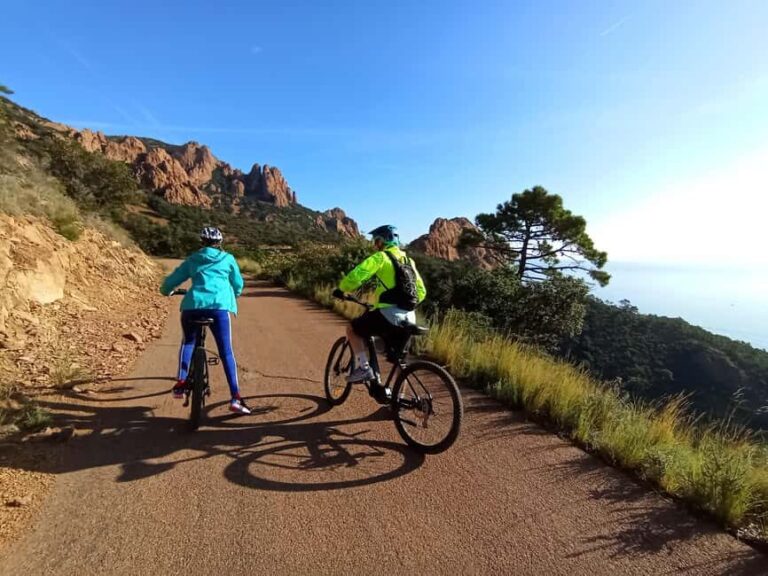 Guided electric mountain bike tour of the Estérel Massif - The Route and Itinerary Breakdown