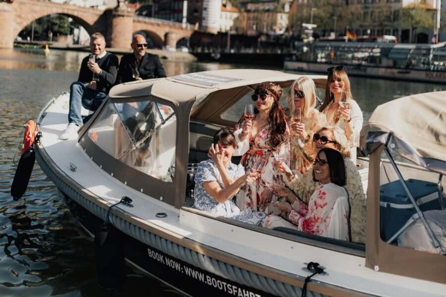 Heidelberg: Boat ride Heidelberg Private boat with captain 1.5 hours for up to 2 guests - Final Thoughts