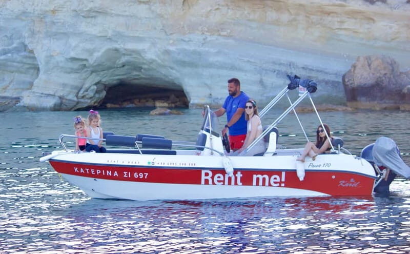 Hersonissos: Rent a Boat - No License Needed - How This Private Boat Tour Works
