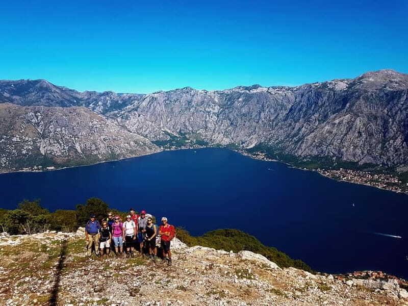 Hiking Vrmac peninsula with panoramic view on Kotor bay - A Deep Dive into the Vrmac Peninsula Tour