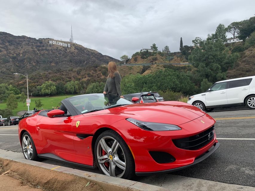 Hollywood: 30 min Hollywood Sign Ferrari Tour - What to Expect from the 30-Minute Ferrari Tour