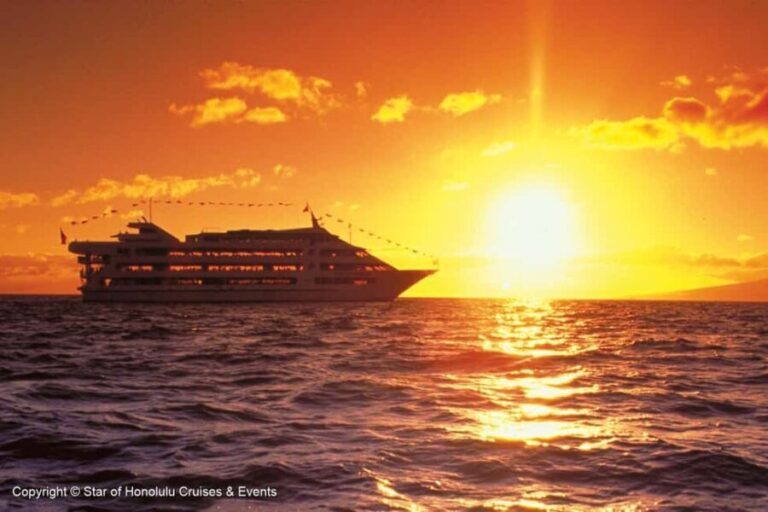 Honolulu: Sunset 5 Course Dinner Cruise with Entertainment - Practical Details and What to Expect