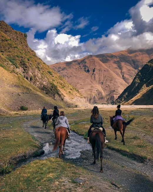 Horse Riding in Kazbegi, Sno Valley - The Itinerary in Detail