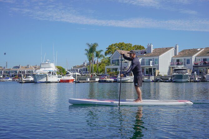Huntington Harbour Stand Up Paddle Board Lessons - The Instructors and Support