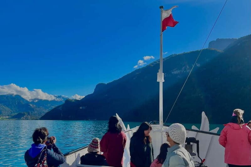 Interlaken: Boat Trip to Giessbach Falls & hike to Iseltwald - The Journey Begins: Lake Brienz Boat Ride