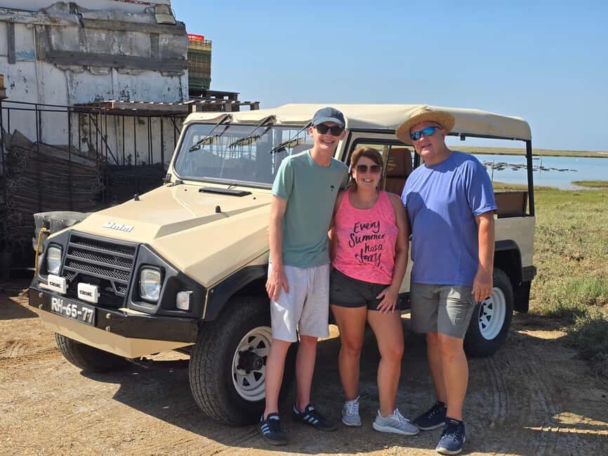 Jeep Tour - Fuzeta, Olhão & Mud and Salt Bath - Transportation & Group Dynamics