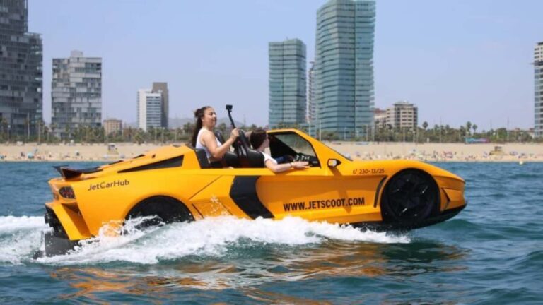 Jetcar: water car in Barcelona - What’s Included and What to Budget For