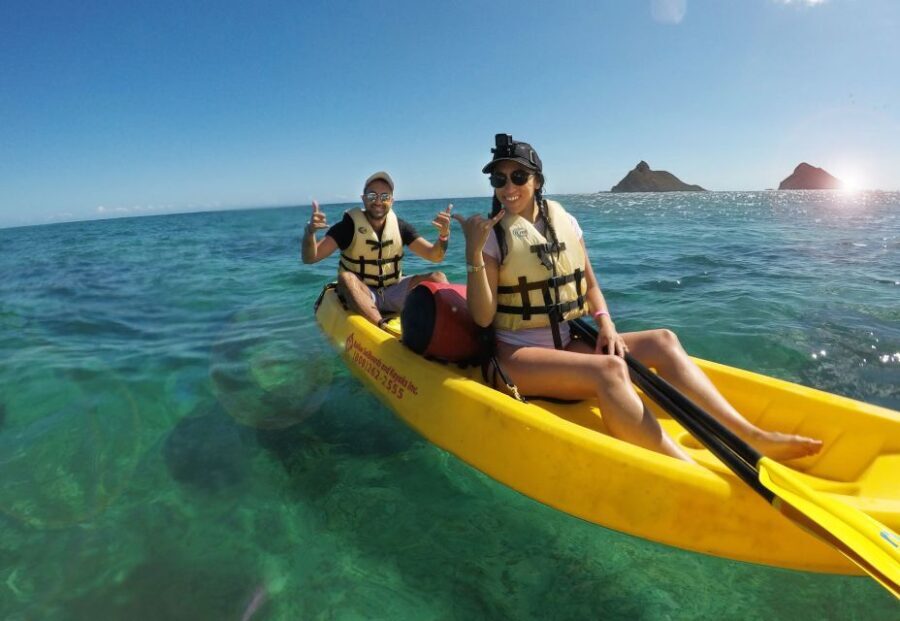 Kailua: Mokulua Islands Guided Kayak and Snorkeling Tour - The Itinerary in Detail