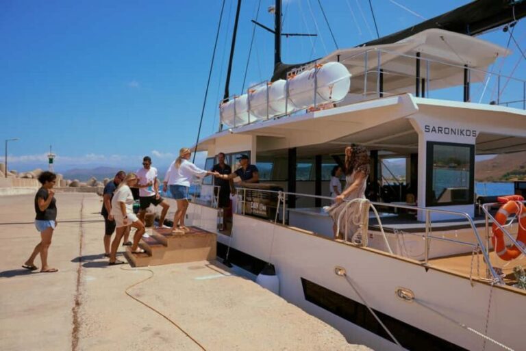 Kissamos: Afternoon Luxury Catamaran to Balos & Refreshments - The Itinerary Breakdown