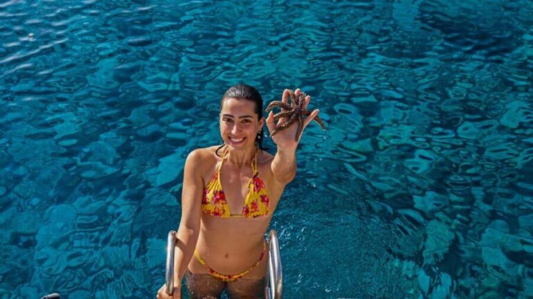 Kissamos: Balos Lagoon Sunset Cruise with Swimming & Snacks - The Yacht and Onboard Comfort