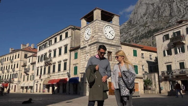 Kotor: Old Town Walking Tour - The Itinerary in Detail