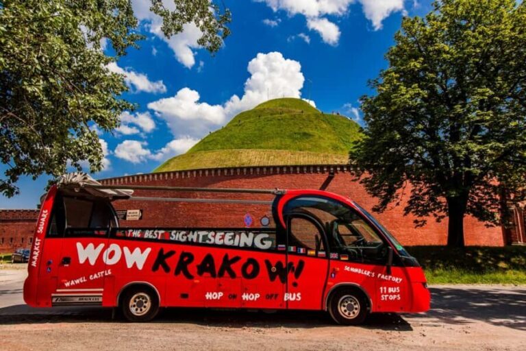 Krakow: Hop-On Hop-Off Bus Tour with Audio Guide - What to Expect at Each Stop