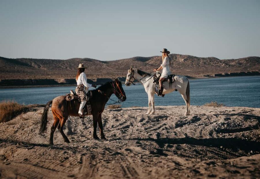 La Paz: Scenic Beach Horseback Ride with Snacks - The Itinerary in Detail