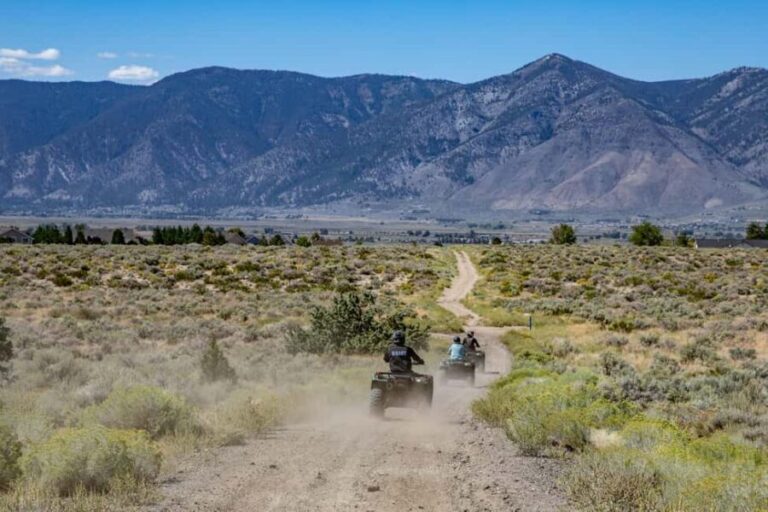 Lake Tahoe: Carson Valley Off Road Tour with ATV or RZR - What’s Included & What to Bring