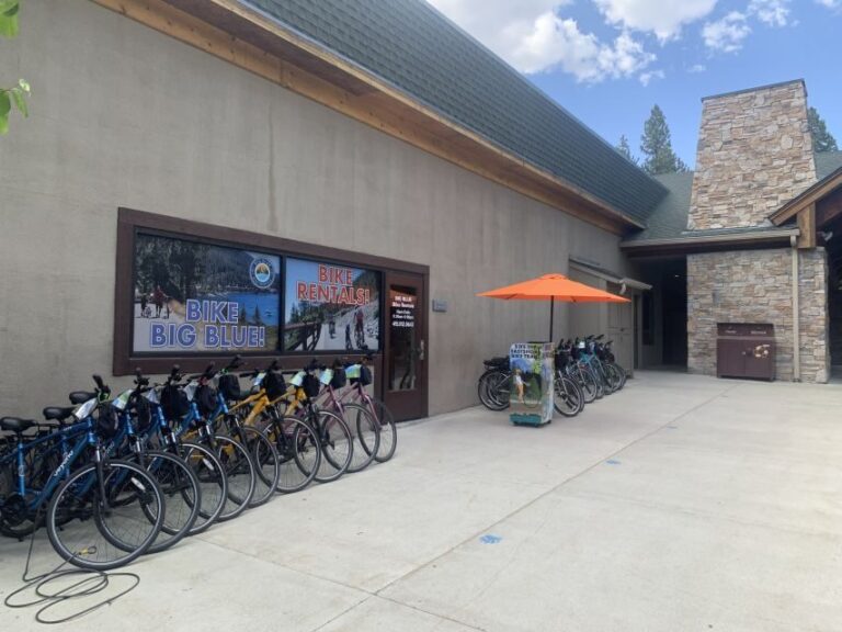 Lake Tahoe: Electric Bike Rental - Practical Tips for Your Ride