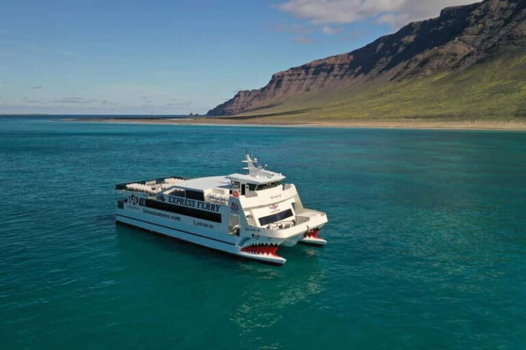 Lanzarote: Ferry to La Graciosa with Wi-Fi (free parking) - What to Expect on the Ferry