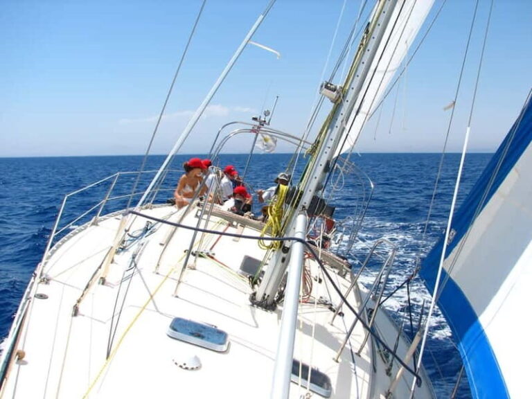Larnaca: Private Sailing Cruise - The Itinerary: Sailing, Swimming, and Snorkeling