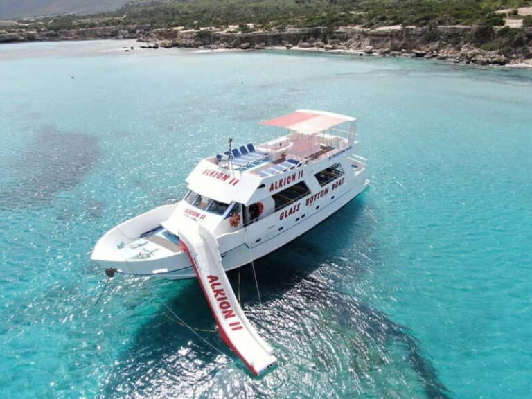 Latchi: Blue Lagoon Glass Bottom Boat Cruise with Drinks - What Travelers Say