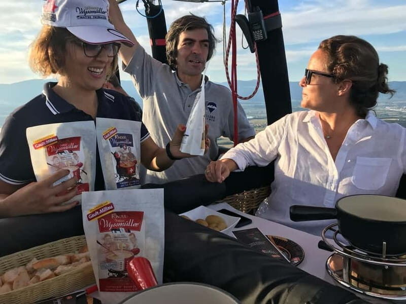 Lausanne: Swiss Fondue Flight in a Hot Air Balloon - The Experience: From Launch to Landing