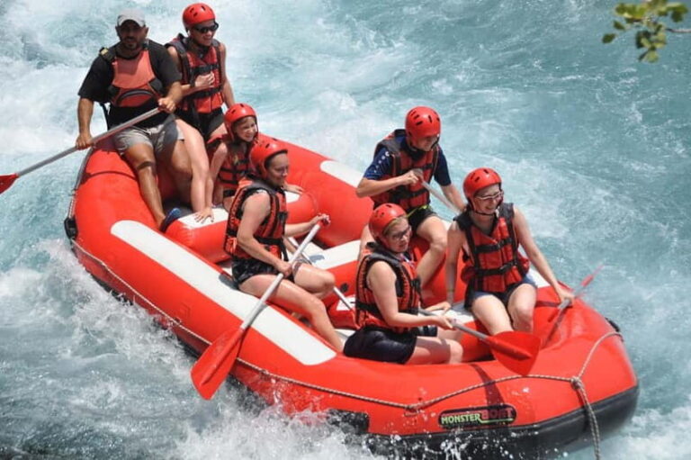 LC Rafting Tour for Families and Couples W/Lunch - The Experience of Rafting in Köprülü Canyon