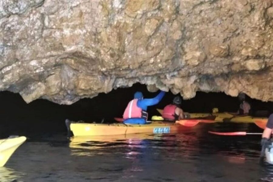 Lefkada: Hidden Blue Cave Sea Kayak Experience - The Adventure Begins: Paddling Along the Coast
