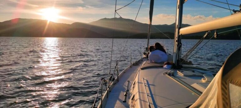 Lefkada: Sunset Cruise with Swimming &Local Wine in Meganisi - Detailed Experience Breakdown