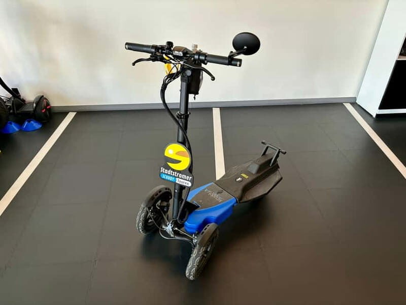 Leipzig: SCUDDY Tour experience the city, parks, and more with a new kind of driving fun! - The Route: A Mix of Green Spaces, Trendy Districts & Quiet Streets