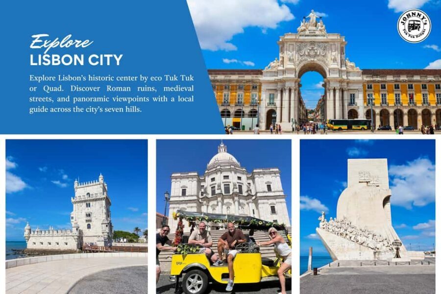 LISBON : EXPLORE OLD TOWN ALFAMA BY ELECTRIC TUK TUK - What to Expect: Practical Details