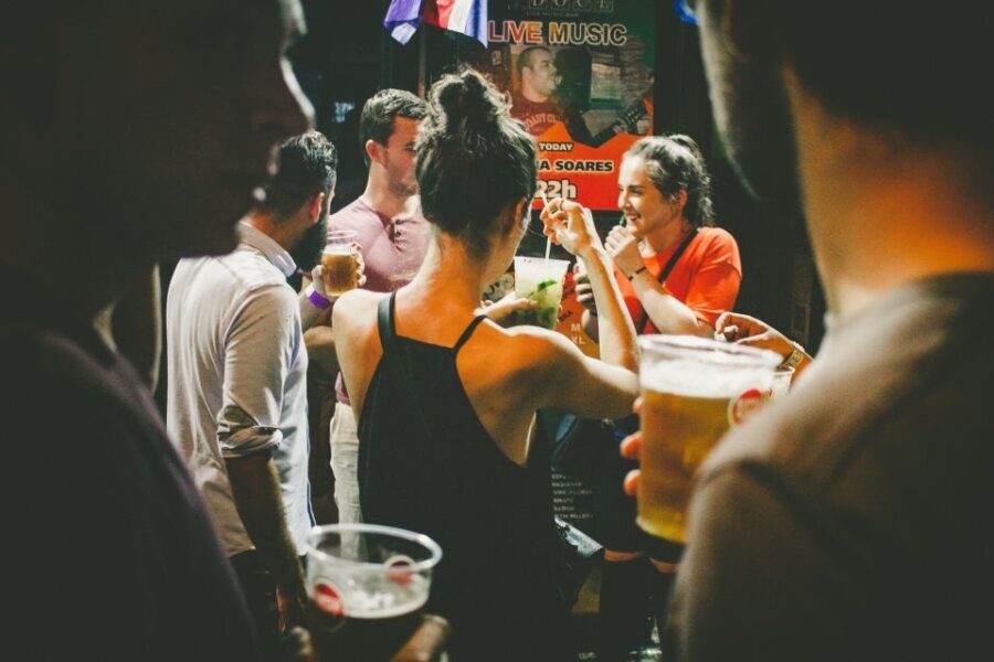 Lisbon: Pub Crawl with Open Bar (Premium Upgrade Available) - The Premium Upgrade: More Drinks and More Fun  