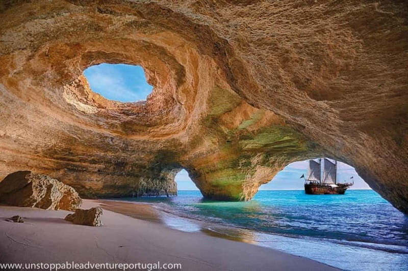 Lisbon:Private tour to Algarve, Benagil, Portimao, Lagos - Highlight 1: The Benagil Cave
