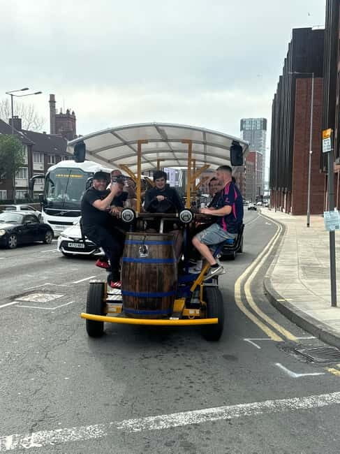 LIVERPOOL BEER BIKE WITH BEER INCLUDED - Exploring the Liverpool Beer Bike Experience in Detail