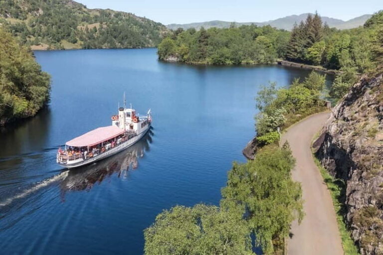 Loch Katrine  National Park Scenic Steamship Cruise - Exploring Trossachs Pier and Beyond