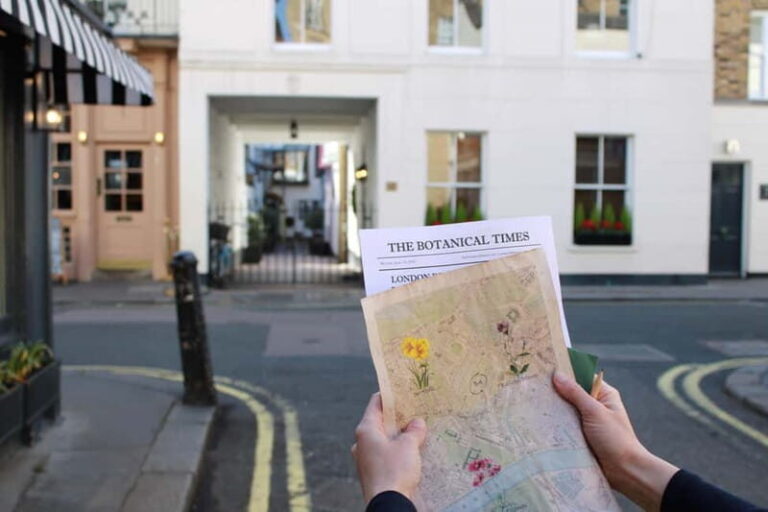 London: 3-hour Outdoor Escape Room Game - What Makes the Belgravia Botanist Special?