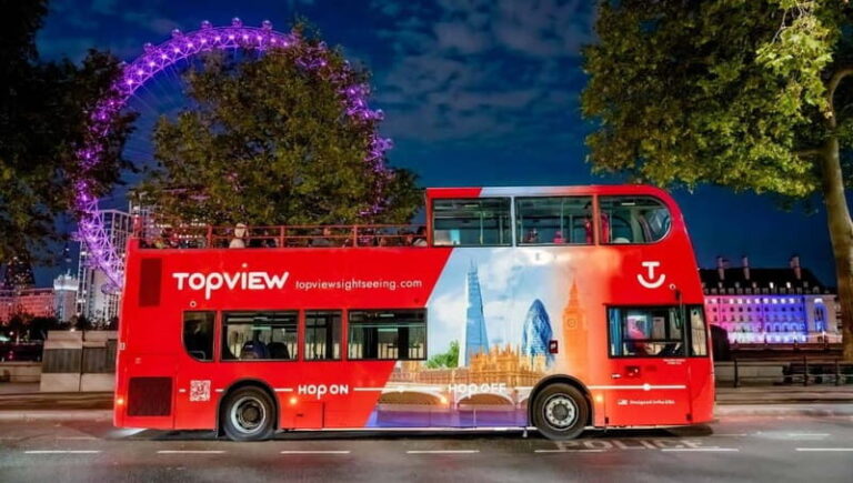 London: City Lights Bus Tour by Night - The Route and Key Landmarks