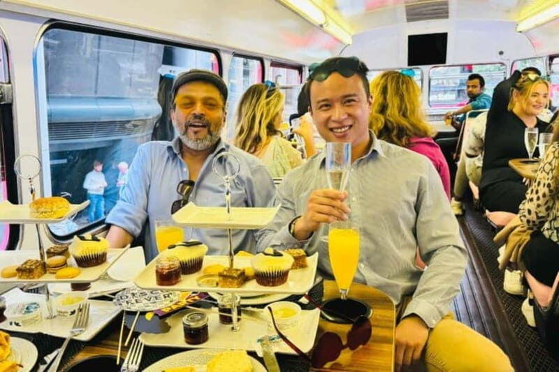 London: "Here We Go Again" Afternoon Tea Bus - The Itinerary: Landmarks and Water Views