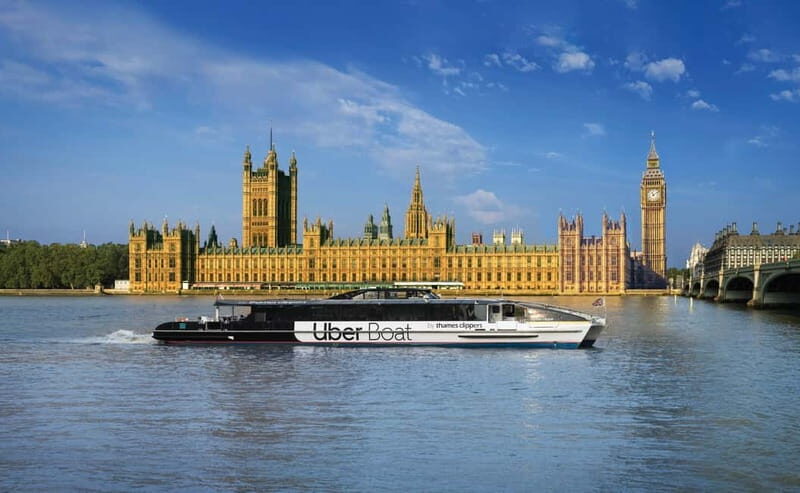 London: Uber Boat by Thames Clippers Return River Ticket - FAQ