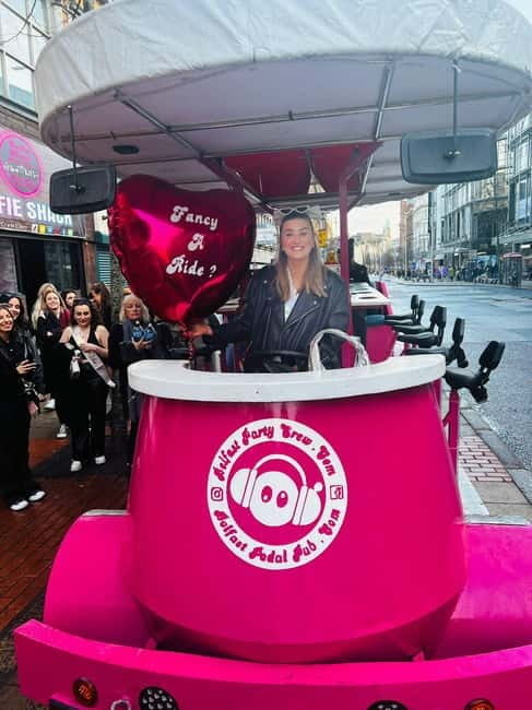 Luxury Pink Hen Party Bike Tour of Belfast - Authentic Experiences and Real Feedback