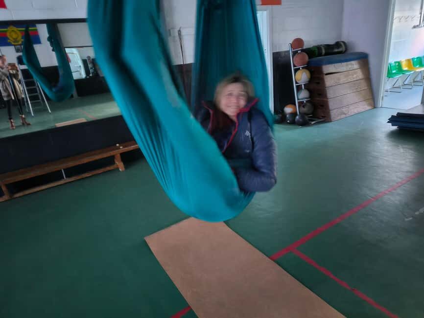 Lymington: Aerial Yoga Class - The Benefits and Unique Aspects of Aerial Yoga in Lymington  