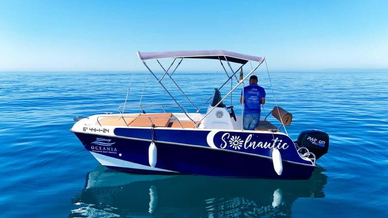 Malaga: 6-Seater Speedboat License-free Boat Rental - The Breakdown of the Itinerary