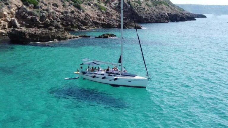 Mallorca Boat Tour with Swim, Cliff Food, & Drinks - What to Expect on the Itinerary
