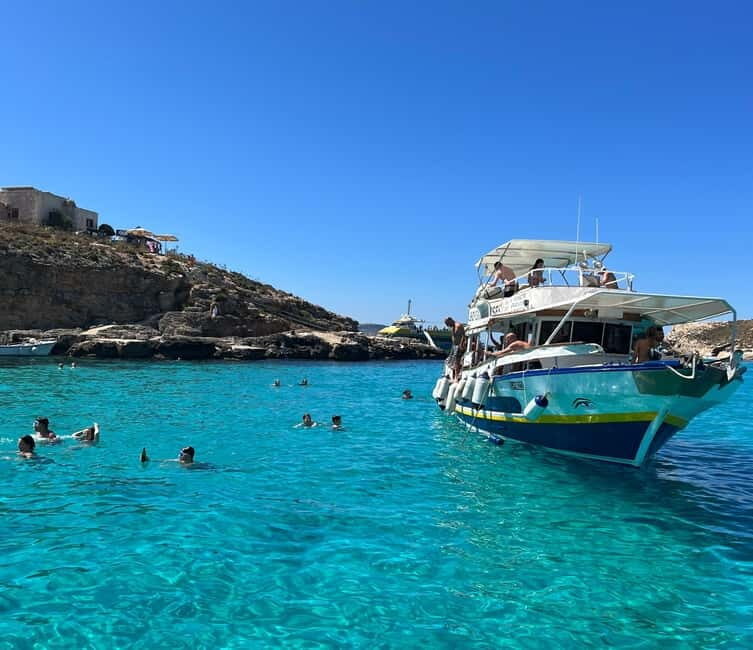Malta: Comino, Blue & Crystal Lagoon, Gozo & Seacaves - What to Expect on the Water