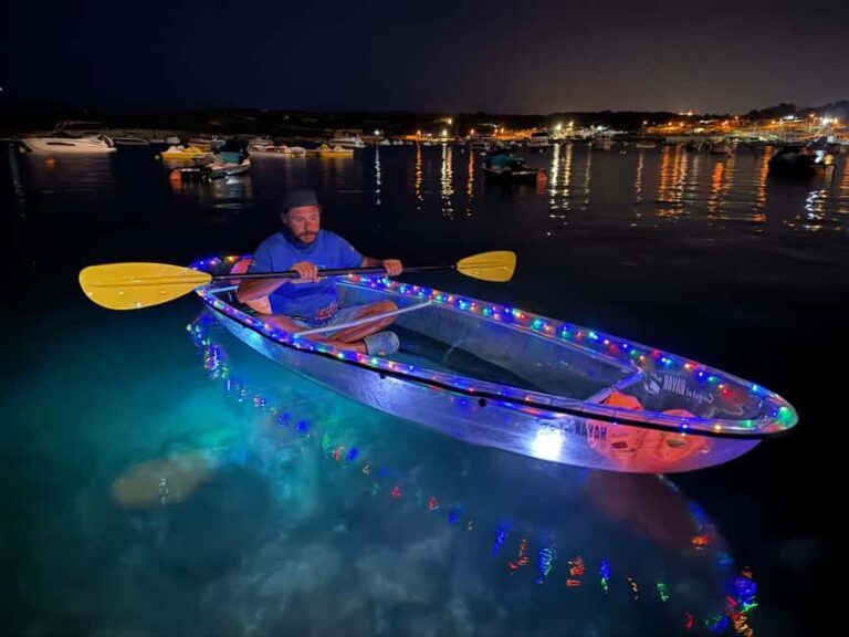 Malta: Illuminated Night Kayak Tour - Glow In The Dark - What to Expect: The Itinerary Breakdown