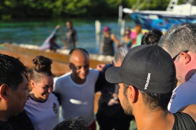 Mangrove Canoe Route at Sunset between Sacred Ecosystems - The Significance of the Sacred Land