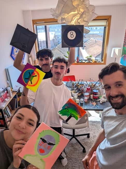 Matosinhos: Give Yourself Permission to Art Workshop - The Details of the Matosinhos Art Workshop