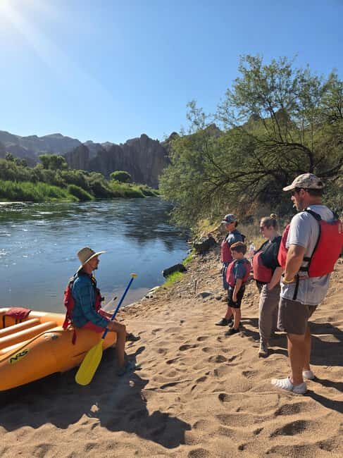 MESA: Guided Rafting Trip on the Lower Salt River - The Itinerary: A Closer Look