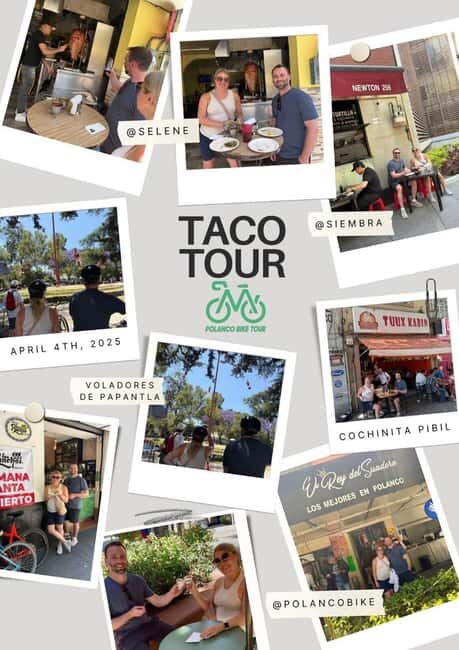 Mexico City: Taco Tasting Bike Tour in Polanco - Practical Details