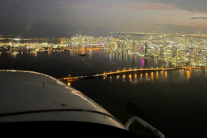 Miami Beach Night Lights Airplane Tour with Champagne 50 Mins - What’s Included and What You Need to Know