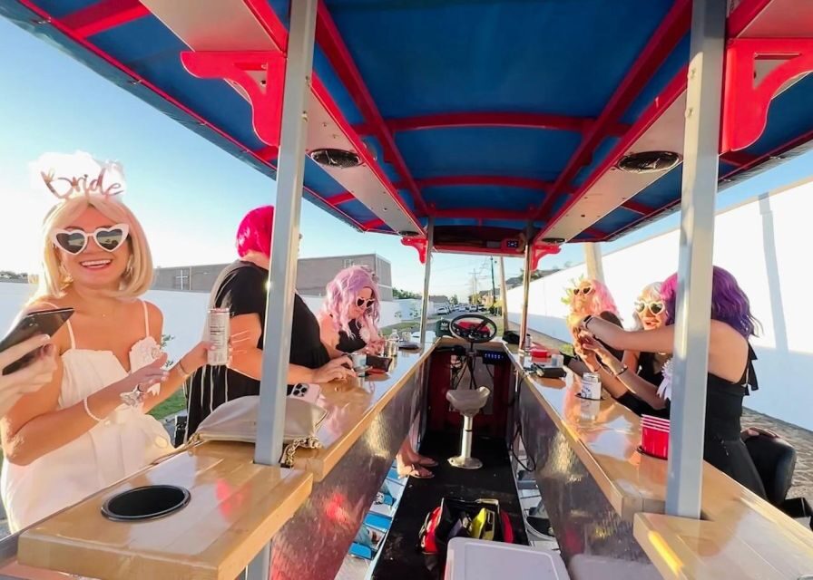 Mid-City Party Bike Bar Crawl - What’s Included & Whats Not