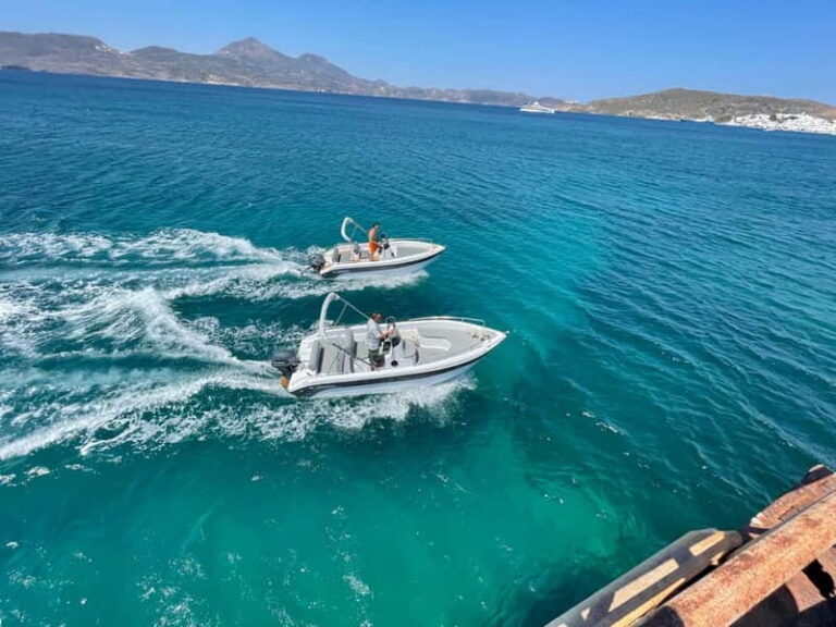 Milos: Self-Driving Boat Tour to Kleftiko - Why This Tour Works Well