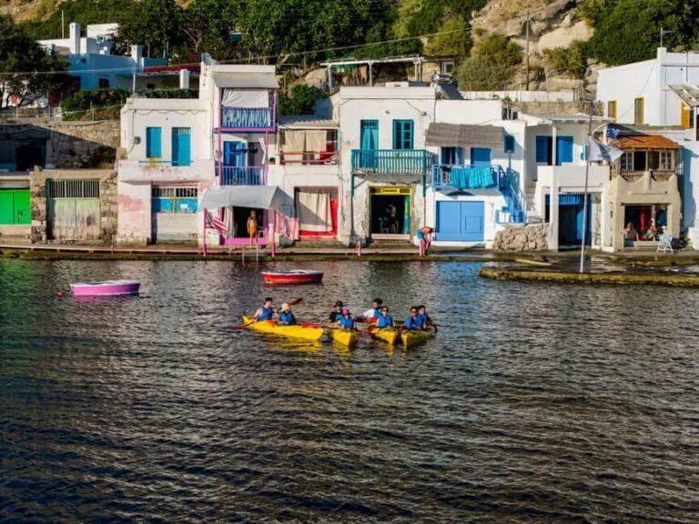 Milos: Semi Private Sunset Kayak Tour to Klima - Who Would Love This Tour?